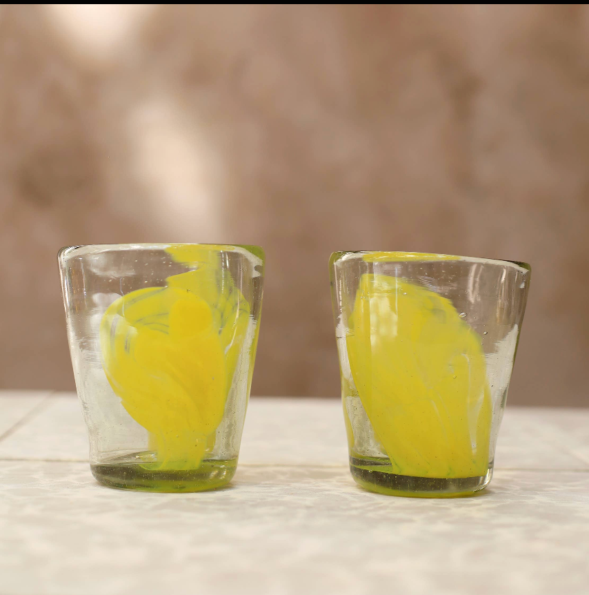Hand Blown Glass Tumbler