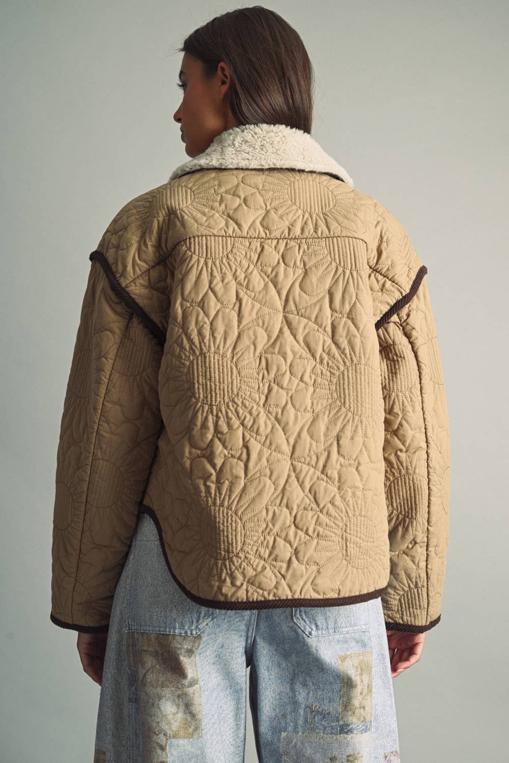 Floral Quilted Jacket