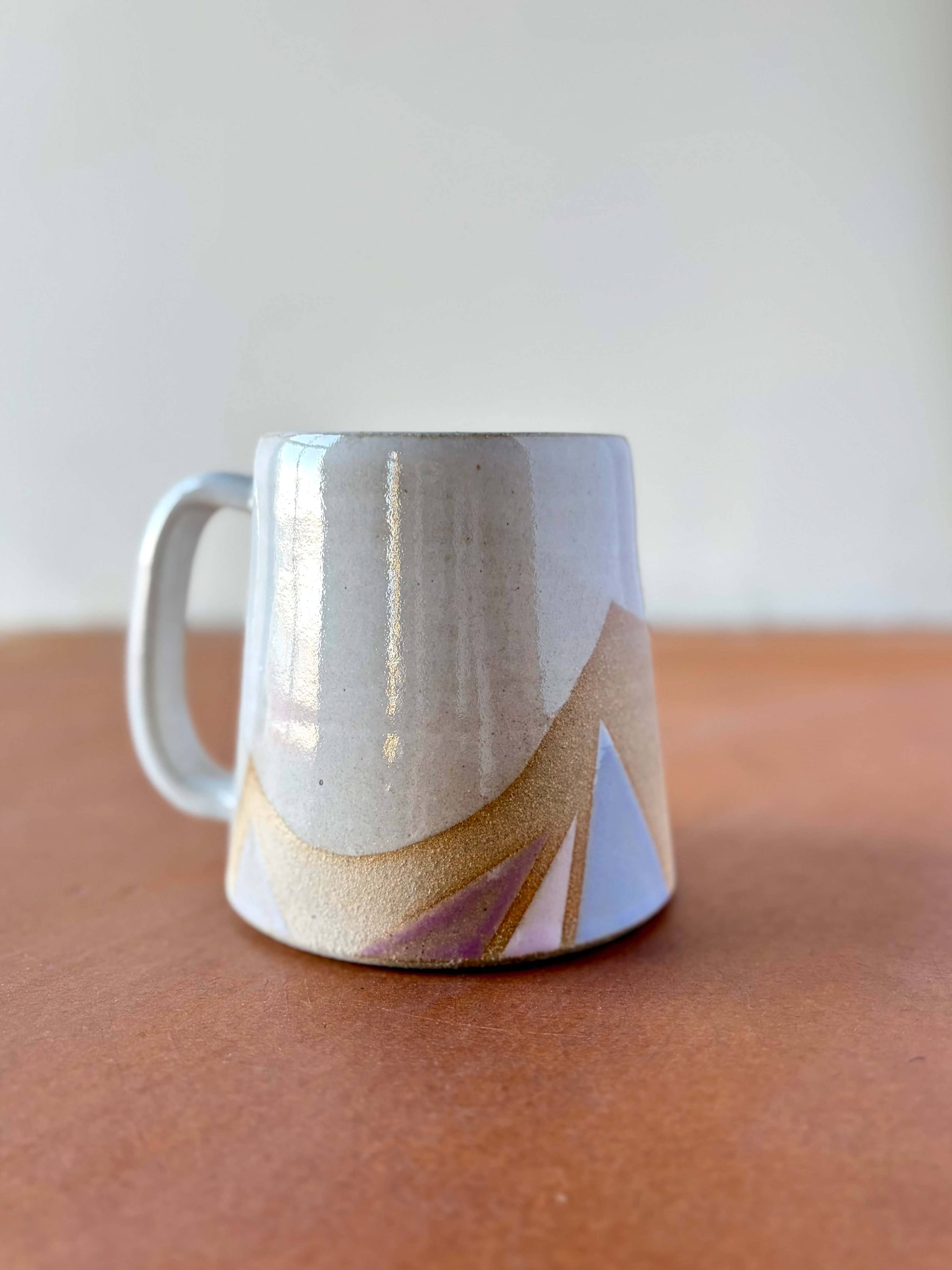 Triangles Geometric Mug