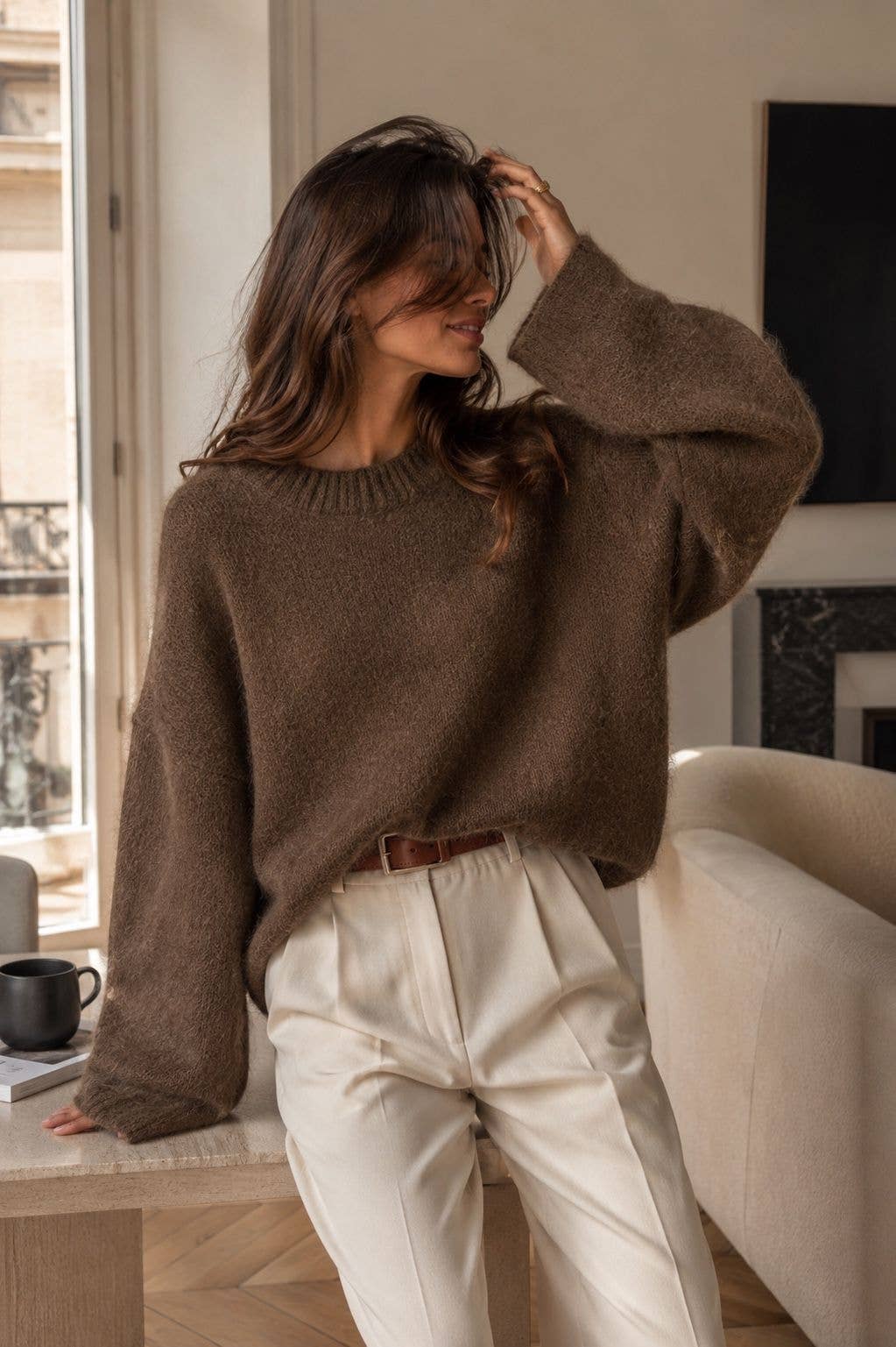 Mohair & Wool Sweater