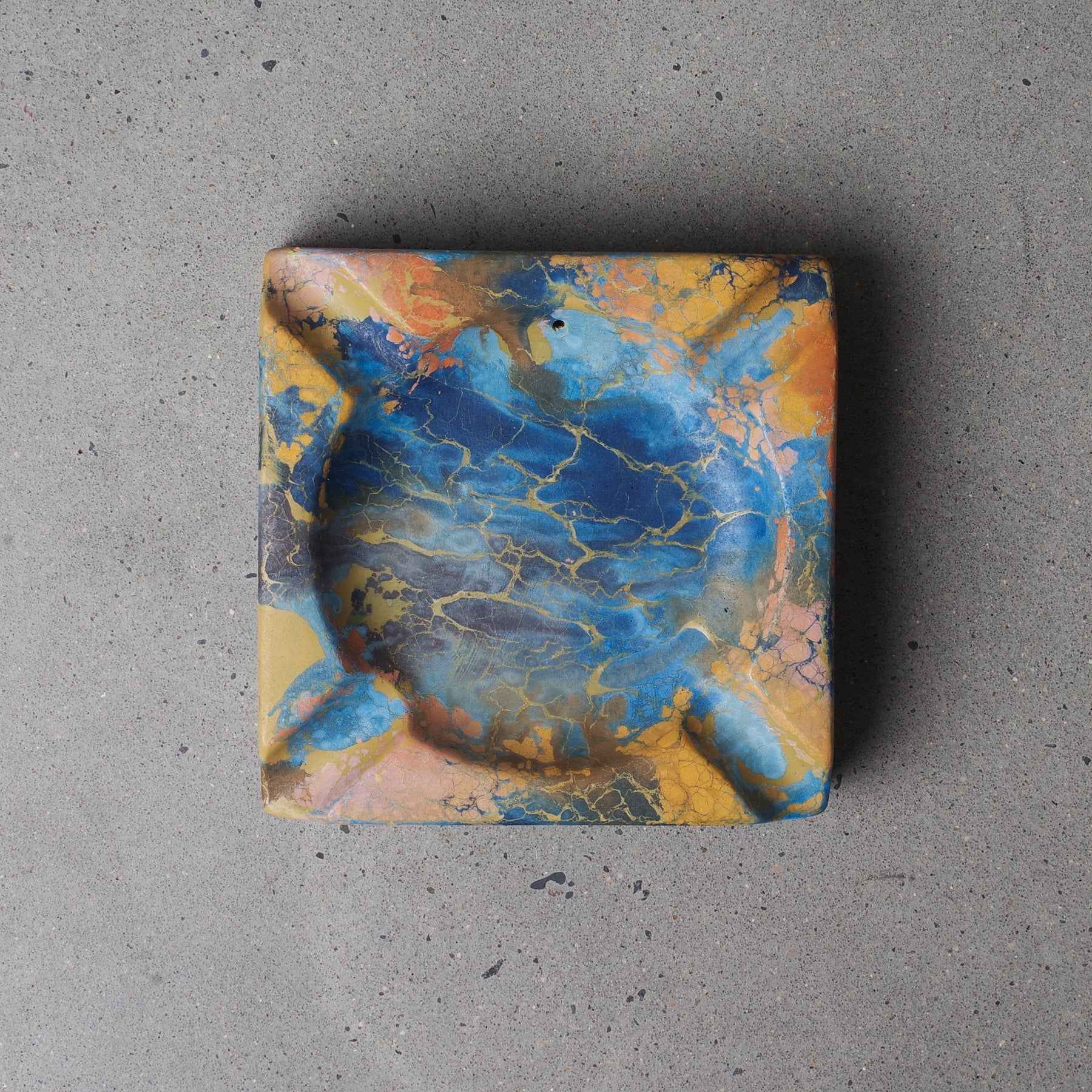 Concrete Cat Incense + Ash