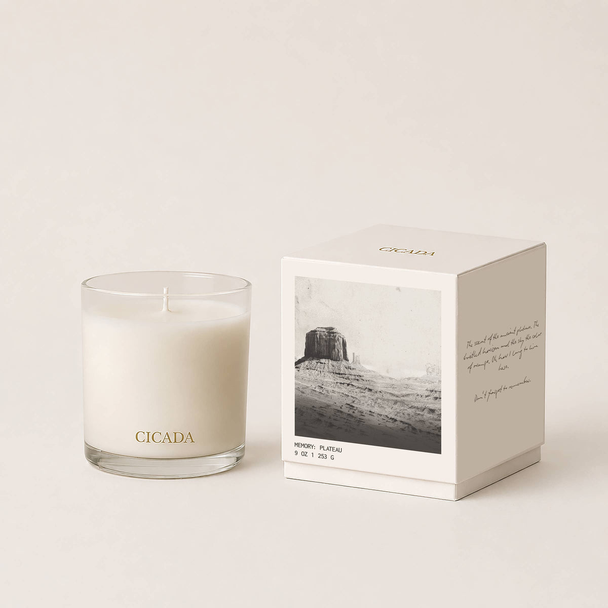 PLATEAU Candle