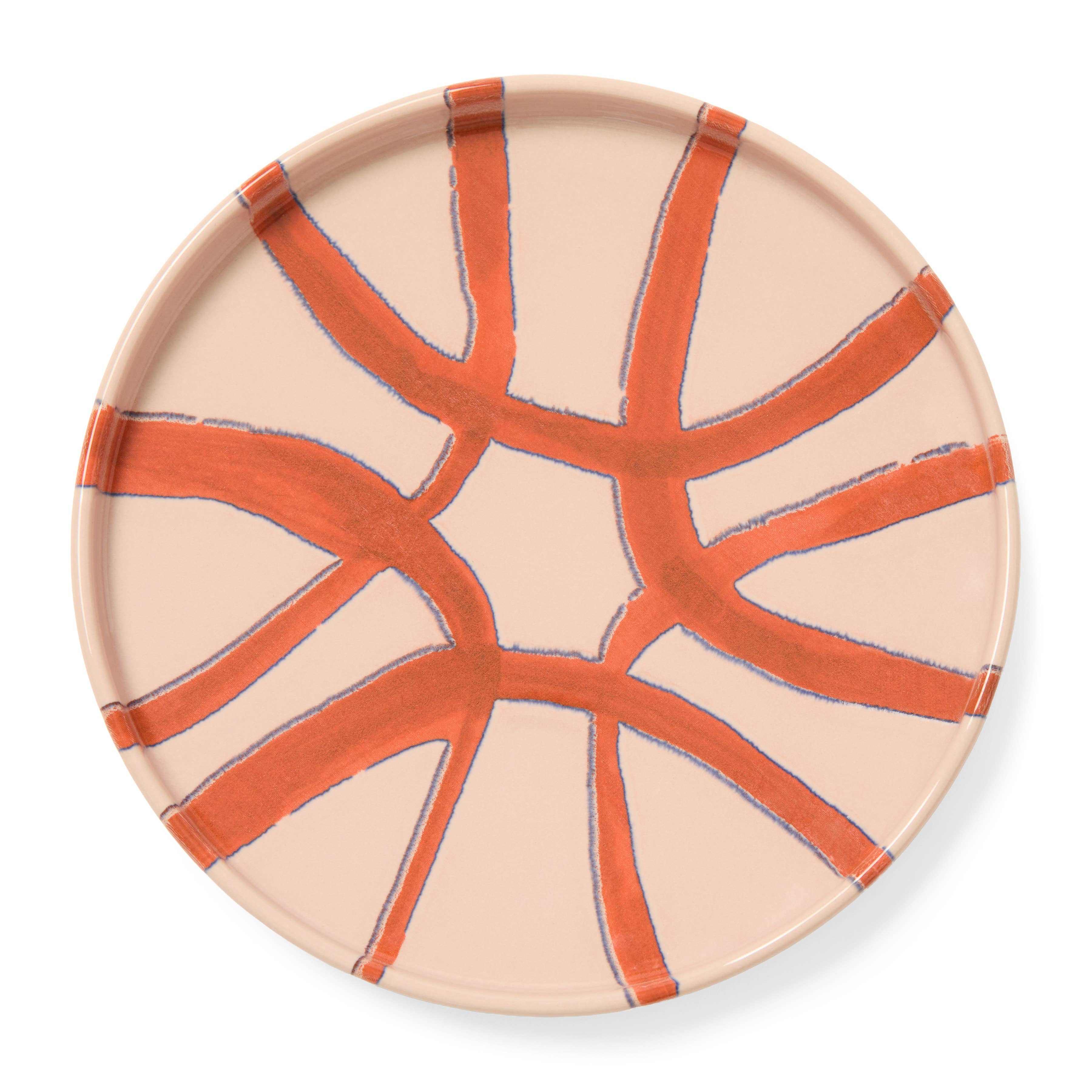 Amalfi Appetizer Plate | Pink