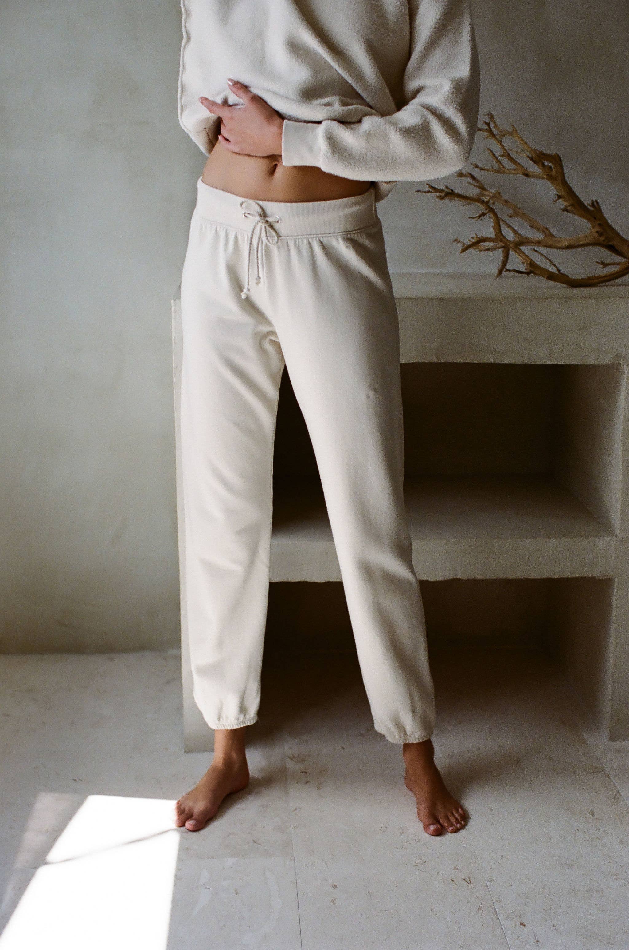 Knit Organic Cotton Jogger Pants