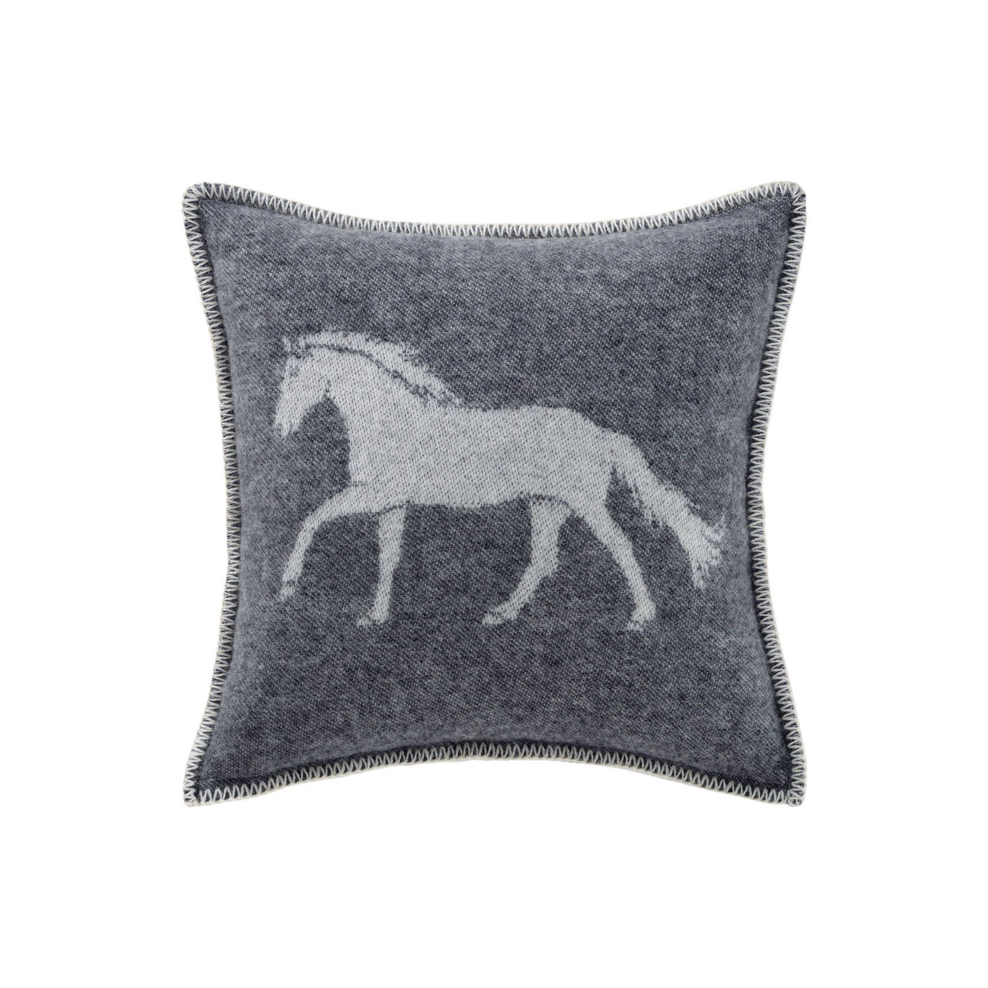Horse Wool Pillow 18"x18"
