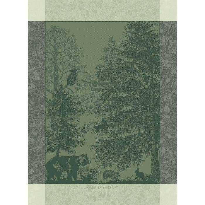 Forest Animal Tea Towel