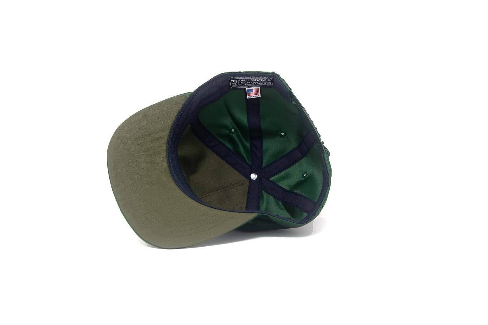 Tiger Green Satan Hat by Ampal Creative