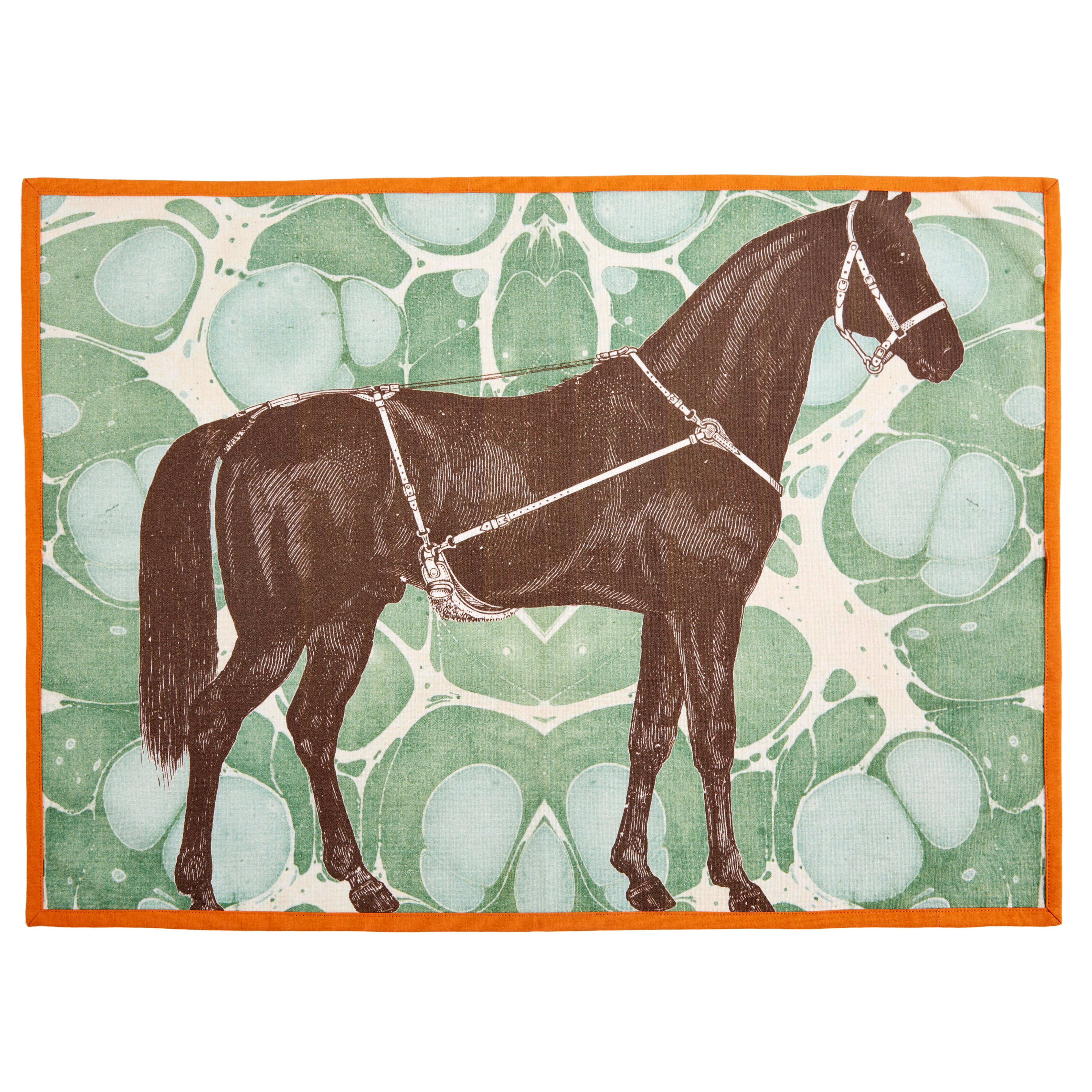 EQUUS MARBLE TEA TOWEL