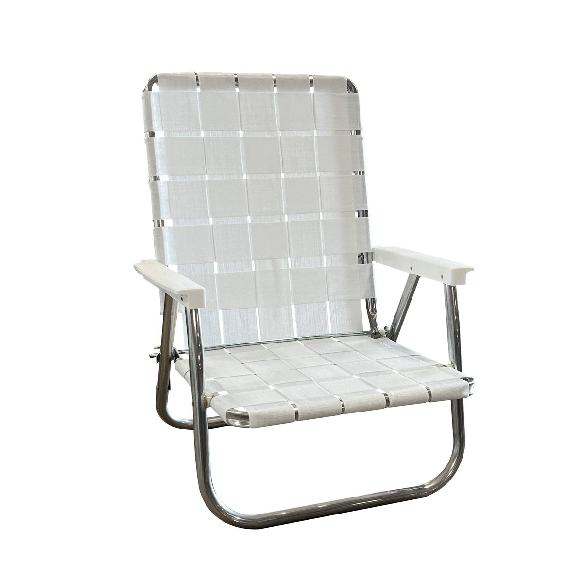 Bright White Low Riding Chair-FESTIVAL SEASON IS HERE!