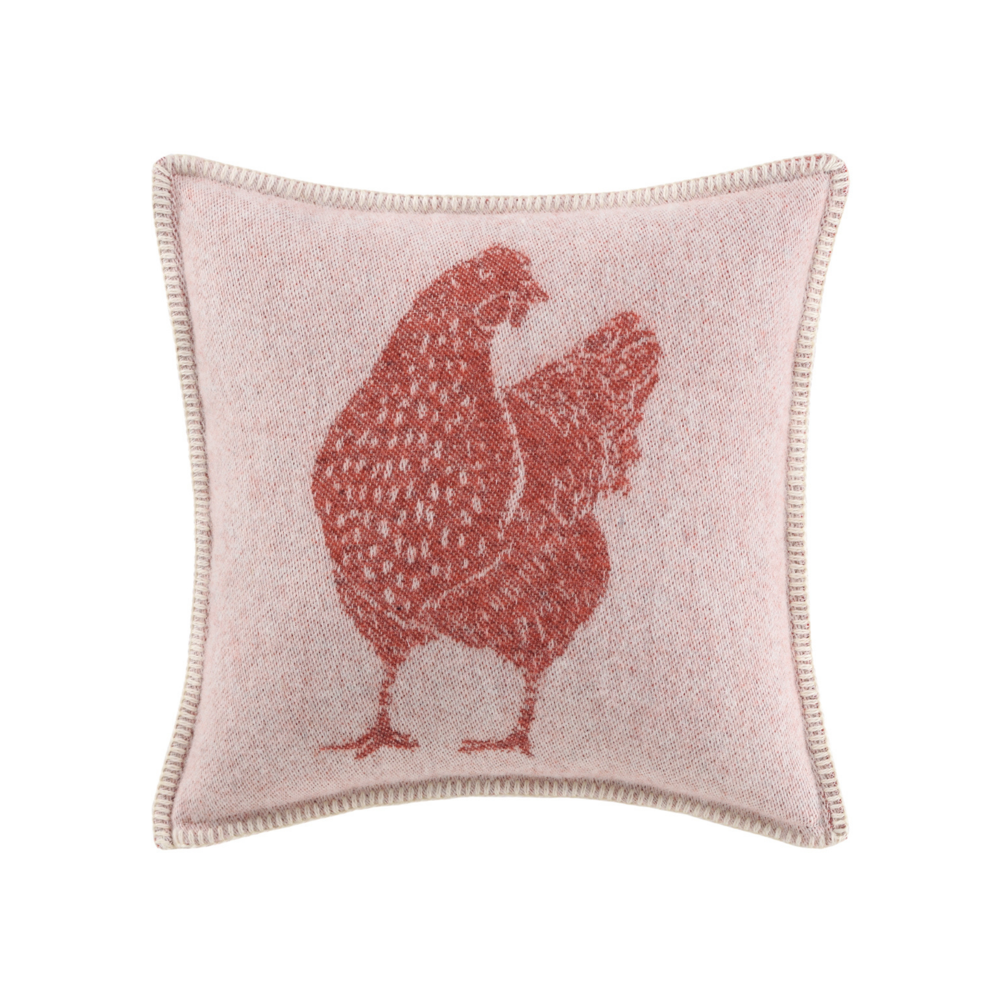 Chicken Wool Pillow 18"x18"