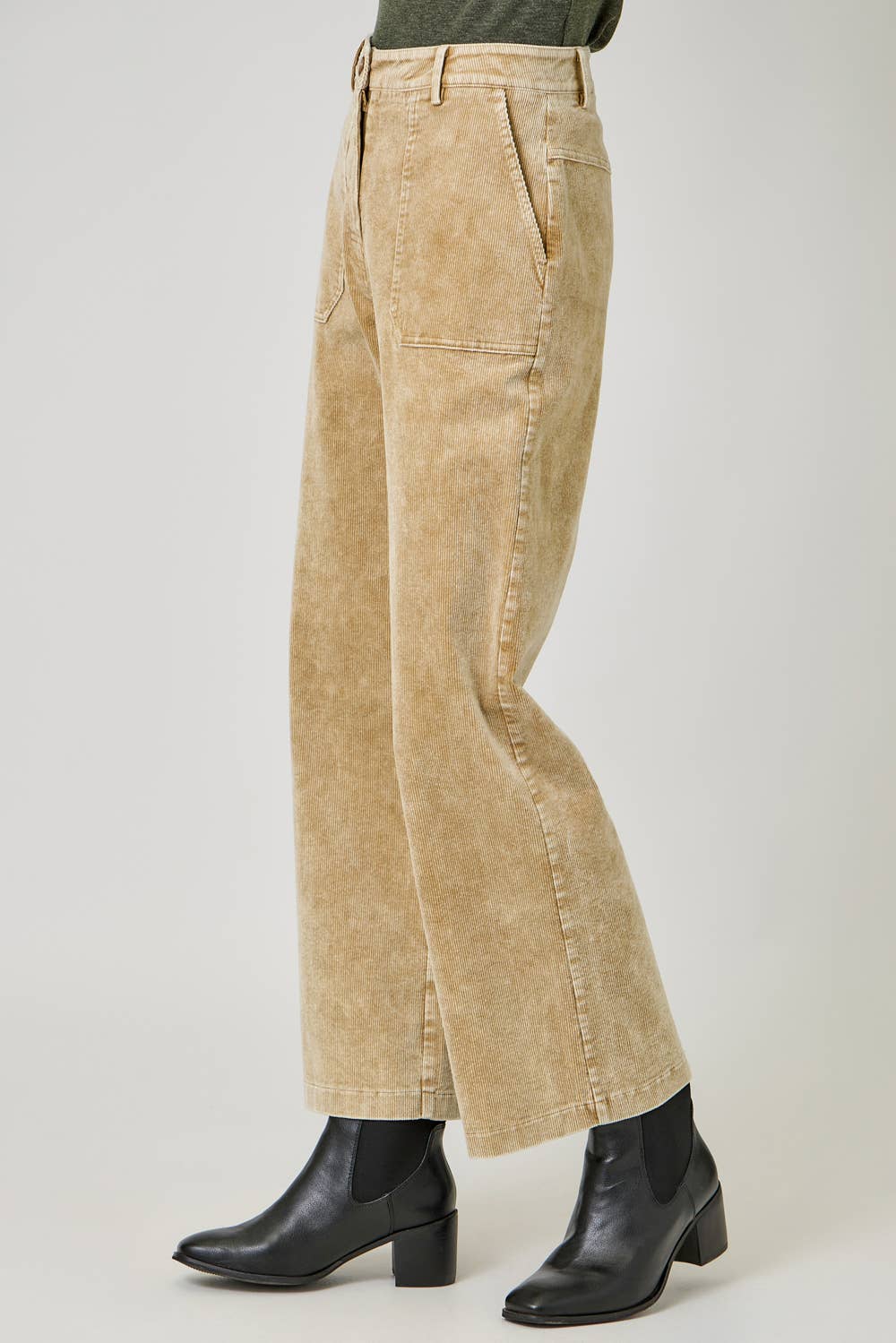 Washed Corduroy Trousers