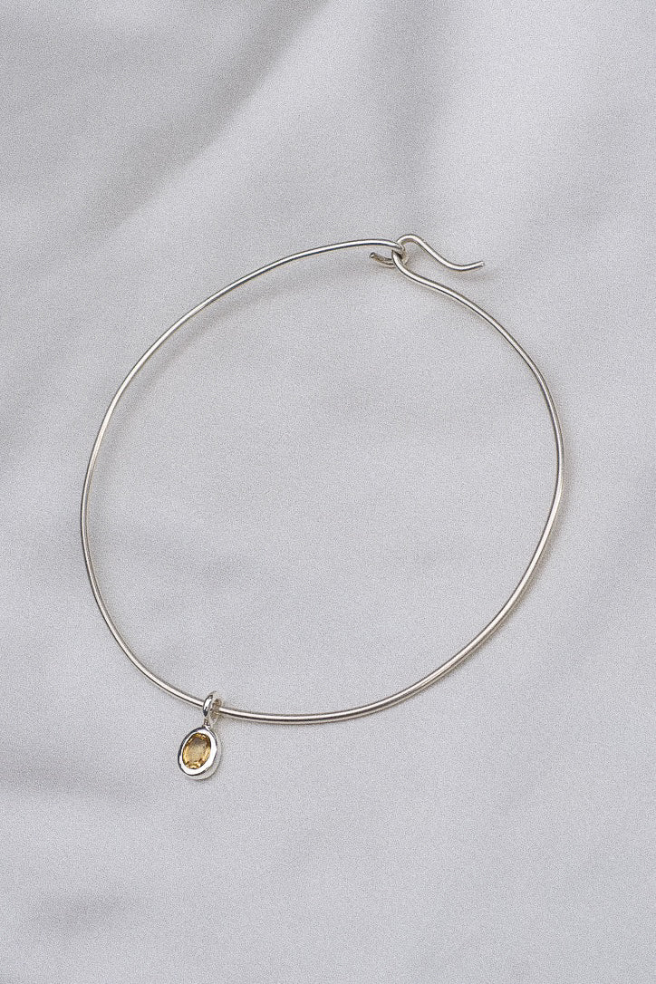 Silver Collar by Elise Estelle