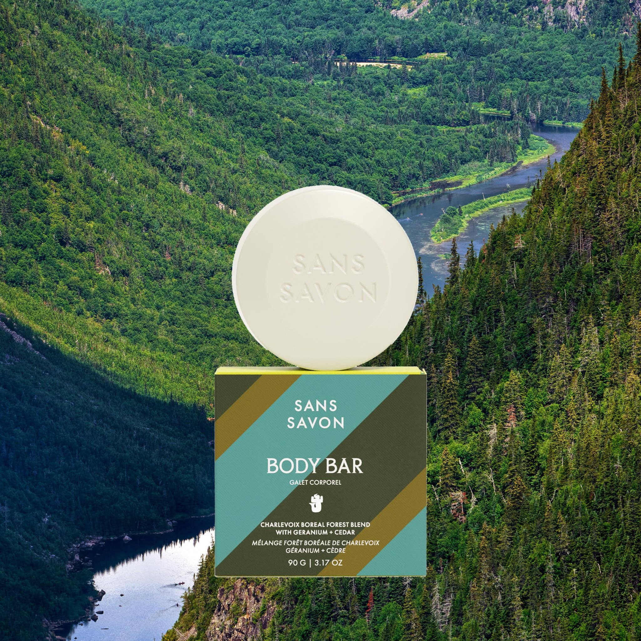 Charlevoix Boreal Forest Blend Body Bar