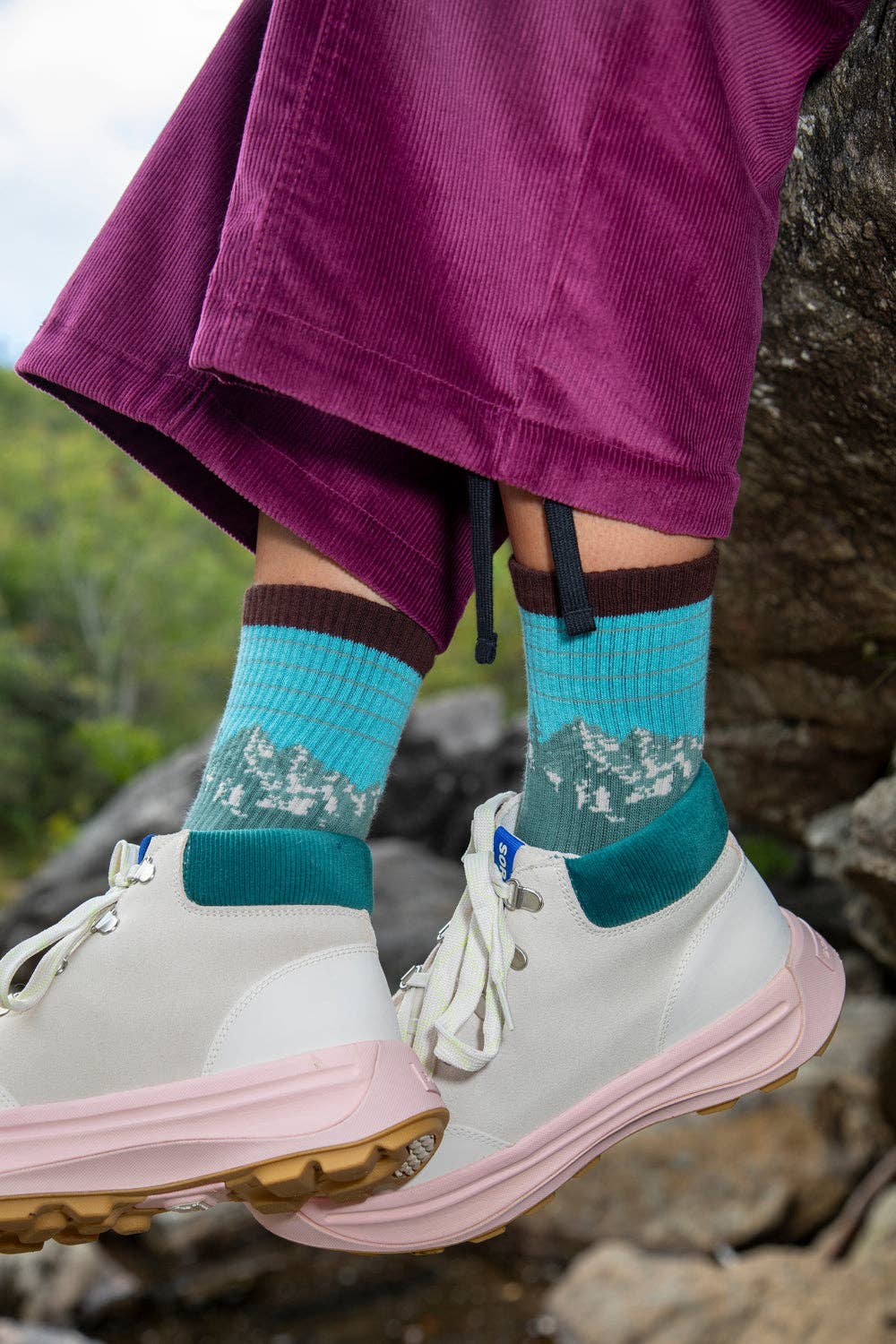 Alpine Summit Sock: Organic Cotton