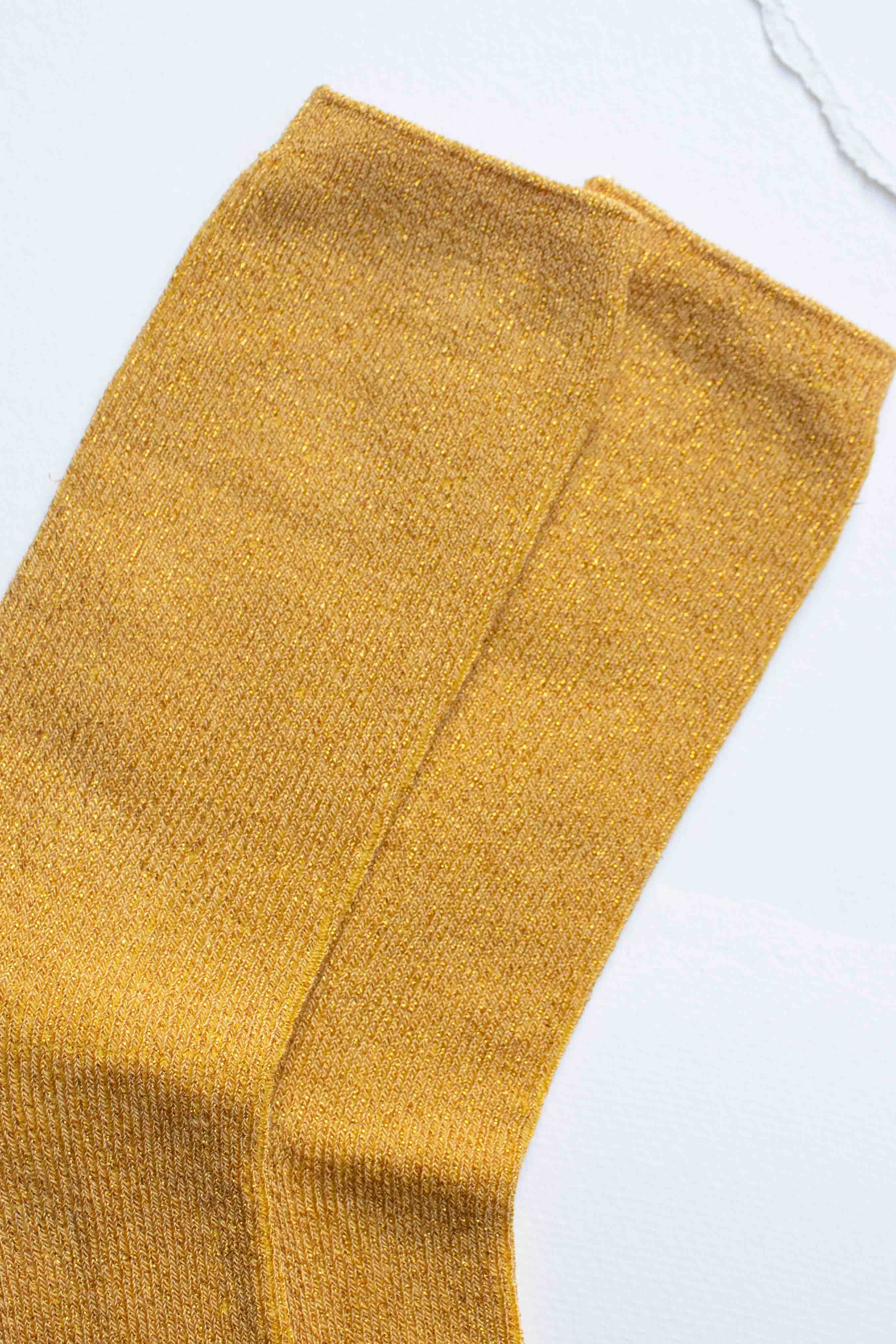 Pop of Color Glitter Socks