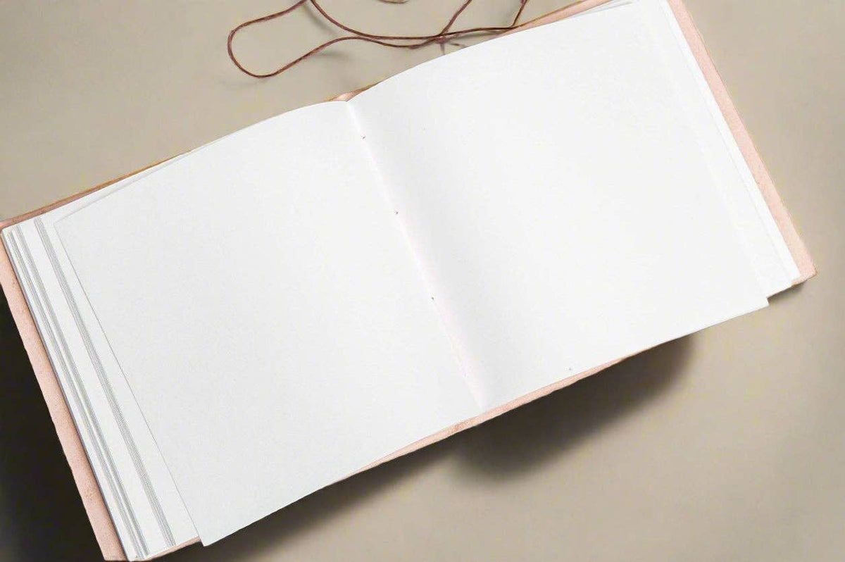Embossed Compass Leather Journal