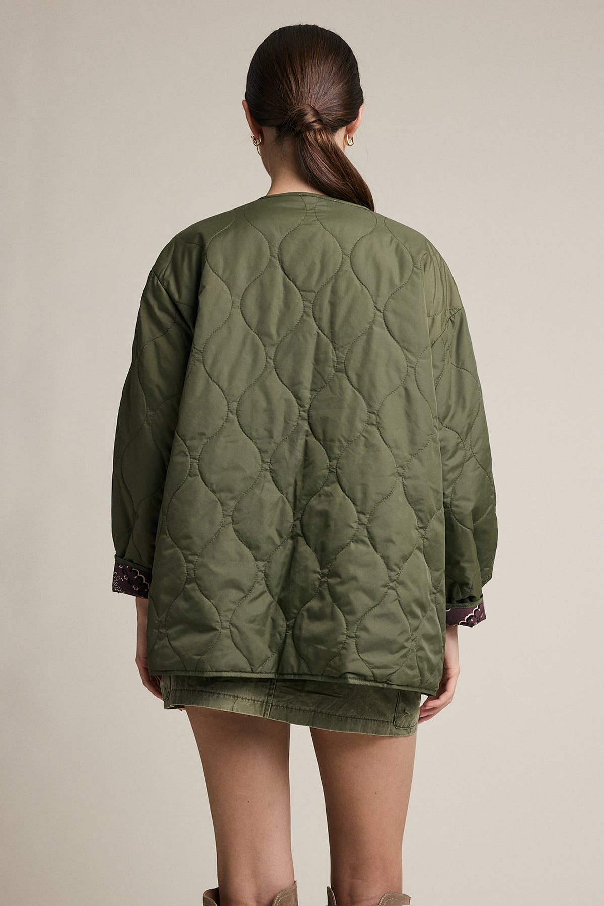 Reversible Quilted Bandana Jacket
