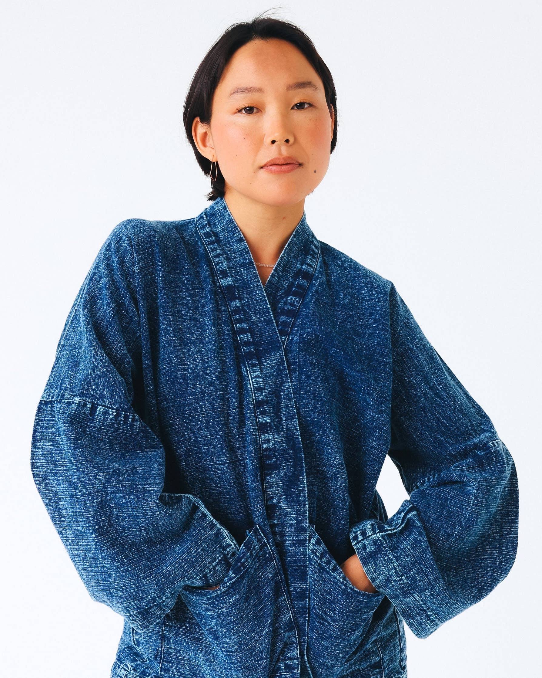 Indigo Kimono Jacket