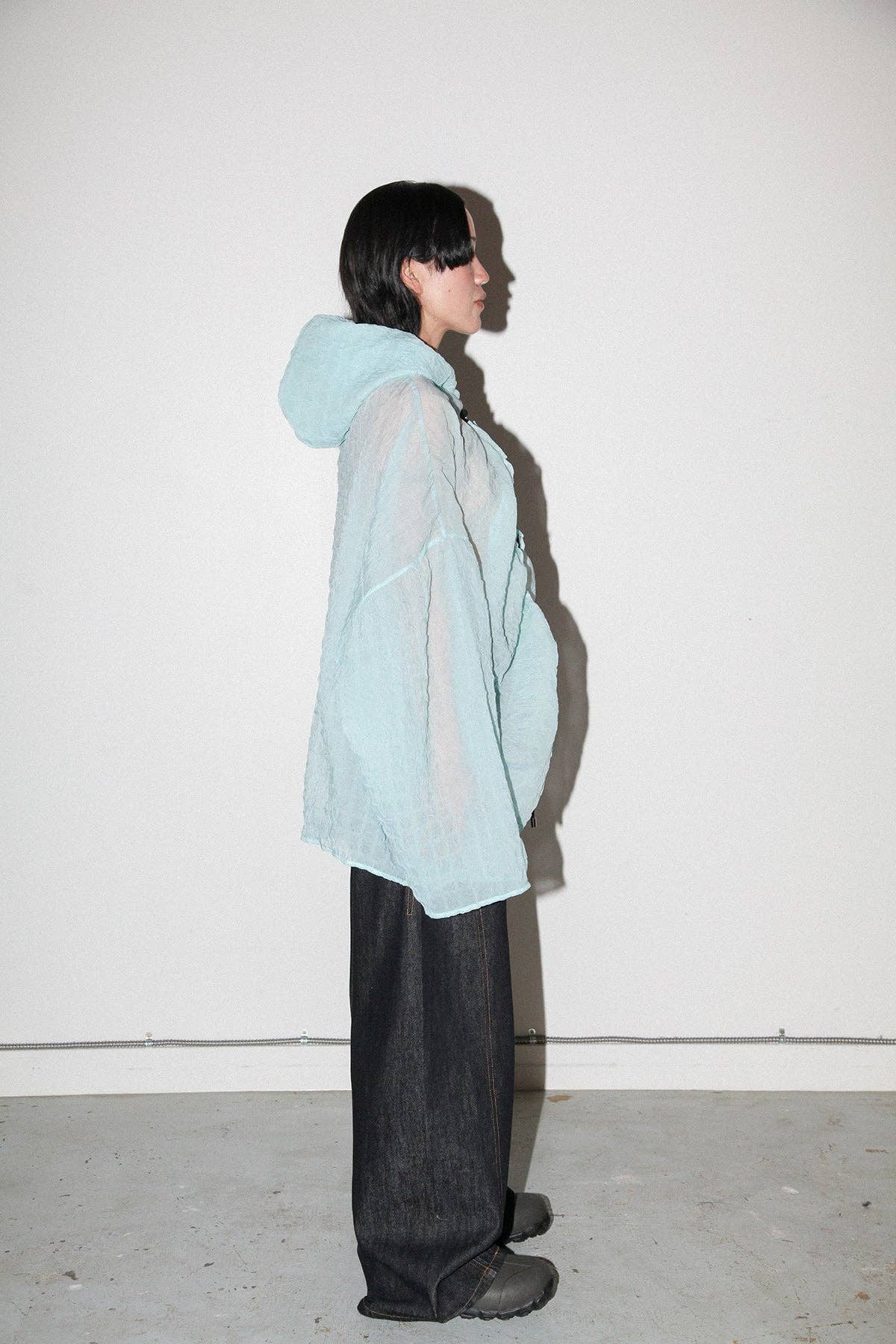 Bubble Organza Hoodie