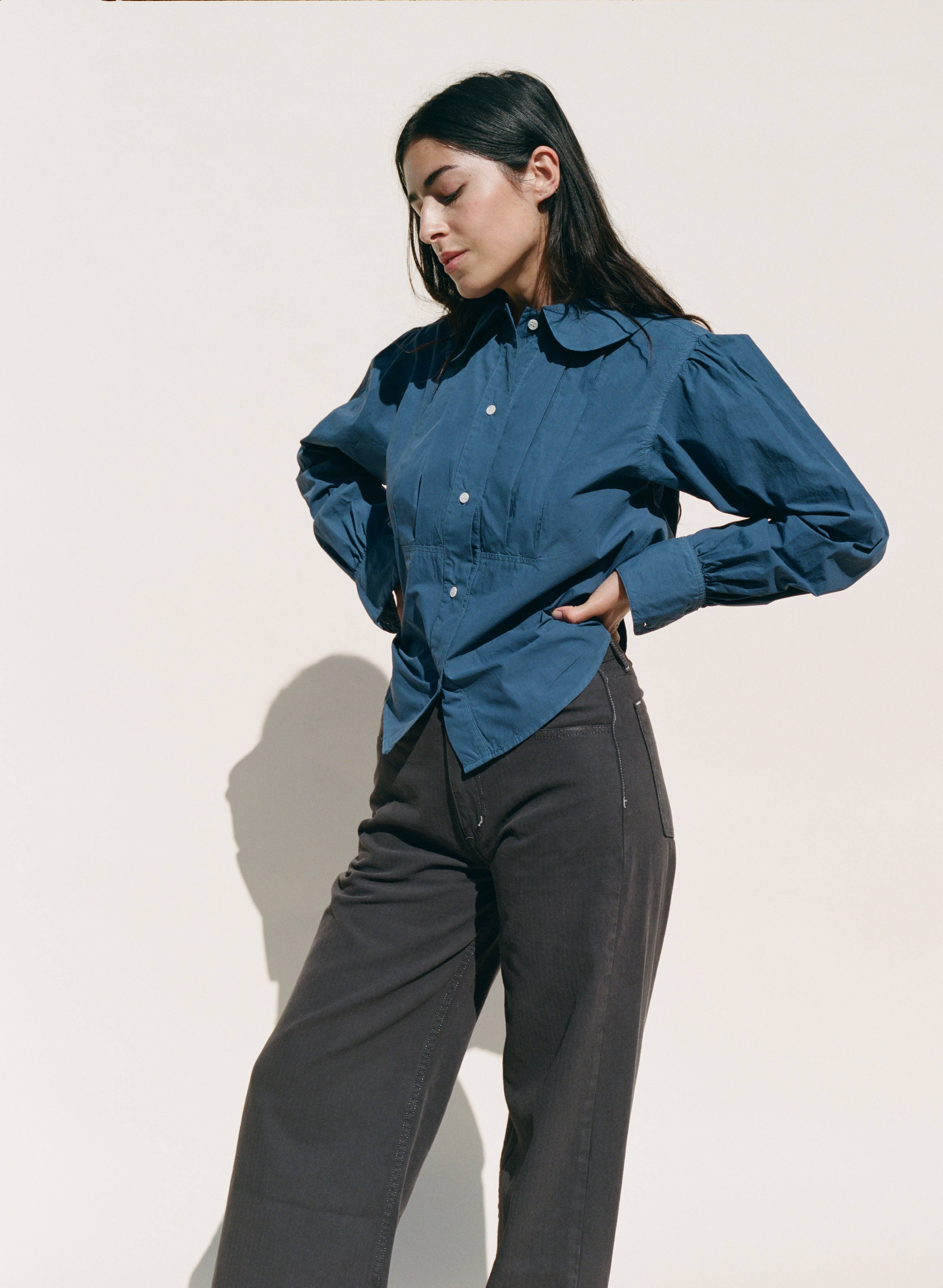 Jeanne Blouse | Indigo