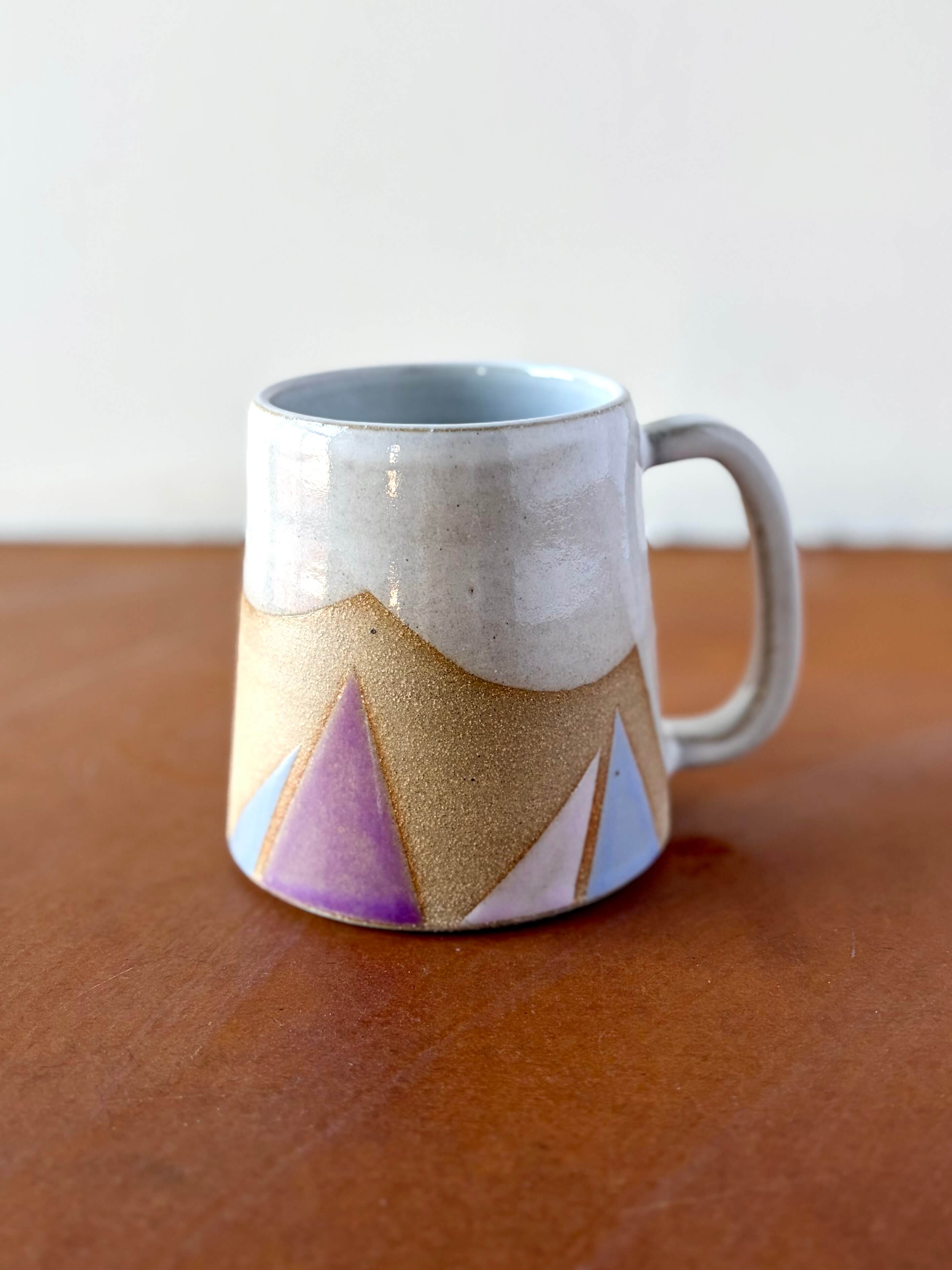 Triangles Geometric Mug