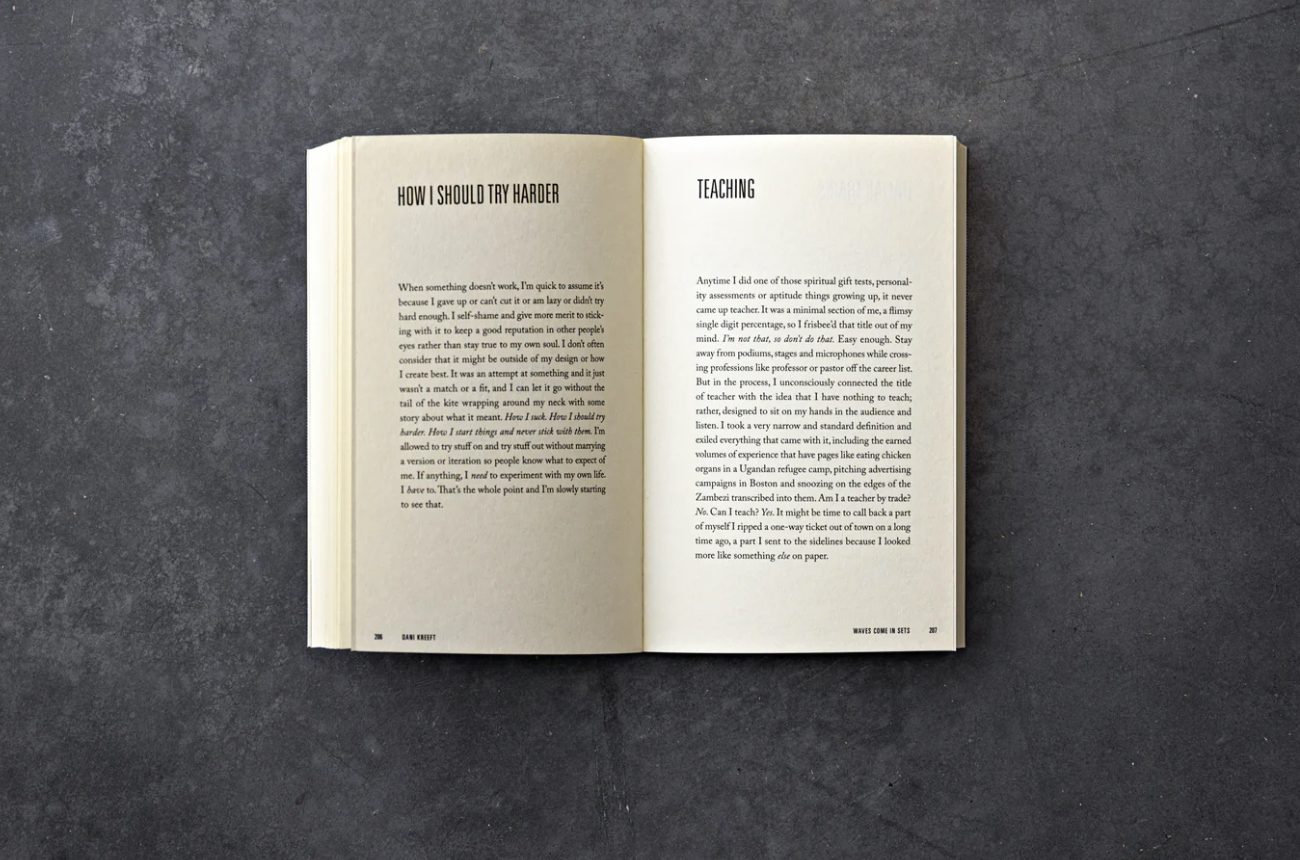 Waves Come In Sets: On Life, Travel And People by Dani Kreeft