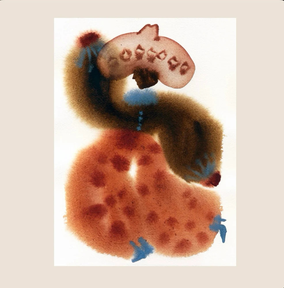 Lasso Cowboy Print by Tuftluck Studio