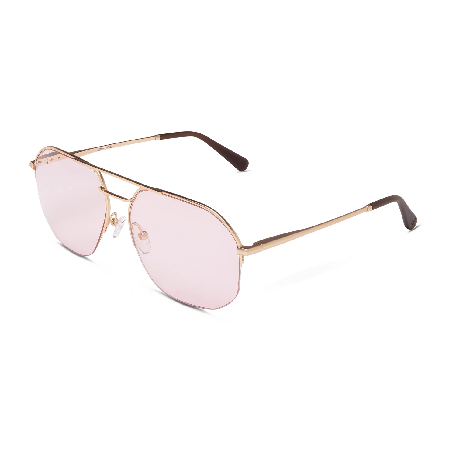 Muse Readers by Look  in Gold - Pink Tint