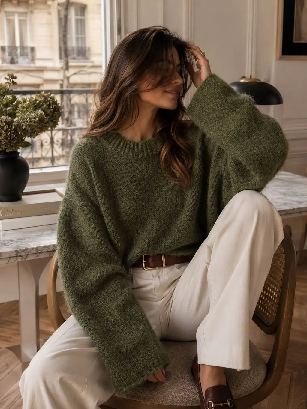 Mohair & Wool Sweater