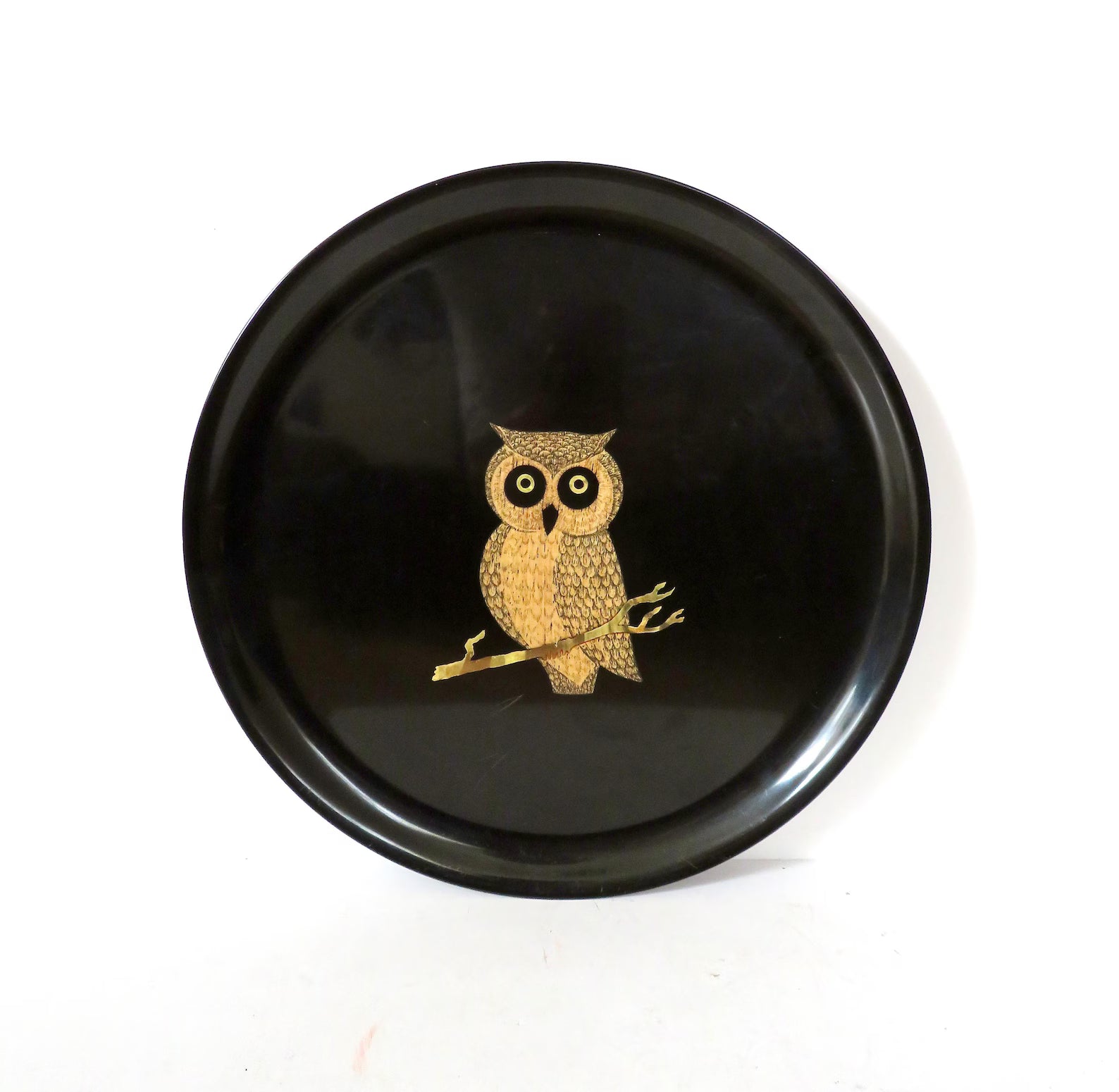 Couroc Owl Serving Tray