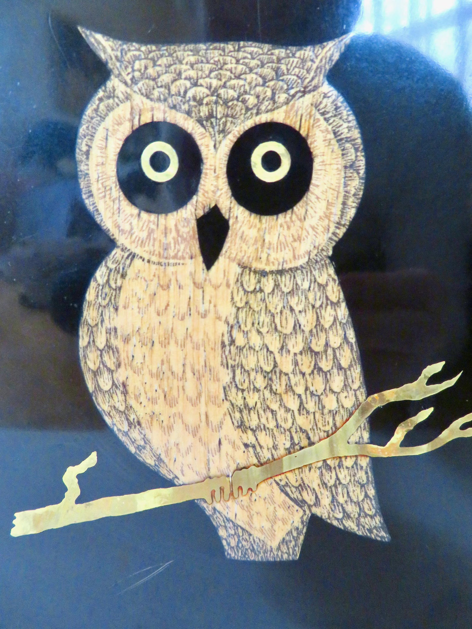 Couroc Owl Serving Tray